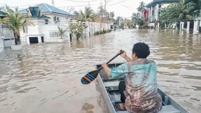 GoRiau Banjir di Inhil dan Sejumlah Daerah di Riau Sudah Surut