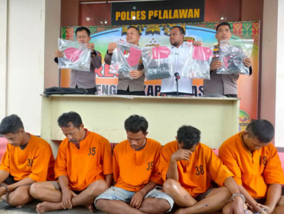 GoRiau Polisi Tangkap Perampok Alat Berat, Ini Penjelasannya