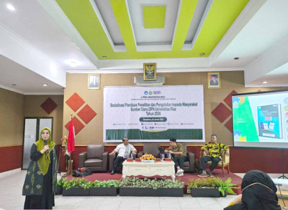 GoRiau Universitas Riau Luncurkan Skema Penelitian dan Pengabdian Baru Tahun 2024