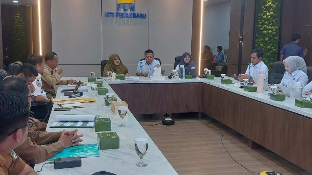 Bupati Afni Zulkifli Datangi PLN, Desak Percepatan Listrik Desa di Siak