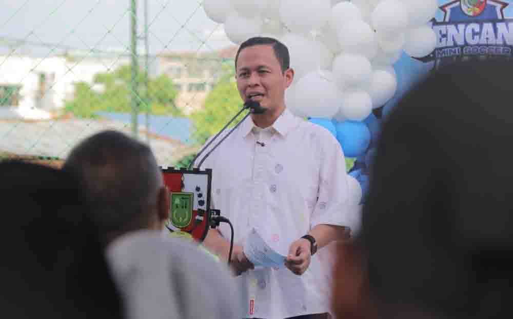 Revitalisasi Aset Terbengkalai, Agung Nugroho Sulap Eks Kantor Dinkes Jadi Kencana Mini Soccer