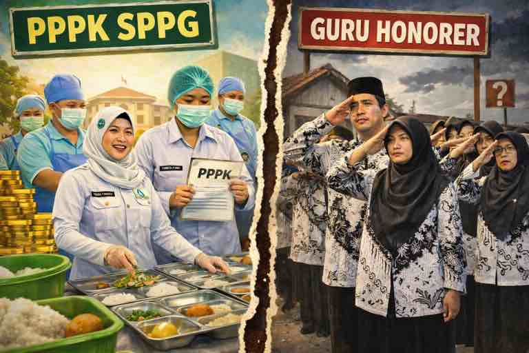Nasib Guru Madrasah Terabaikan di Tengah Pengangkatan 32 Ribu Pegawai SPPG