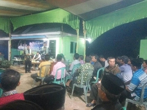Kampanye Dialogis Firdaus-Rusli di Desa Tebing Tinggi, Masyarakat Benai Inginkan Masjid Paripurna