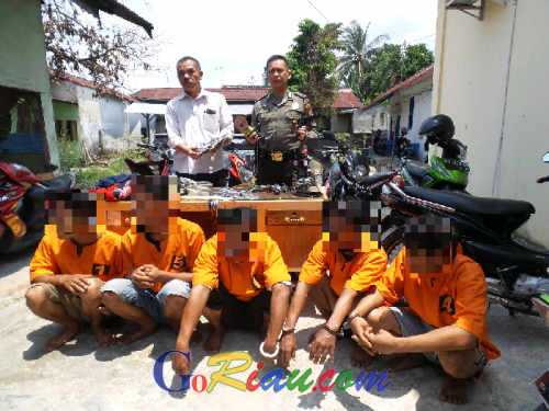 10 Kali Beraksi di Pekanbaru, Komplotan Curanmor ini Pakai Pistol Mainan untuk Takuti Korban