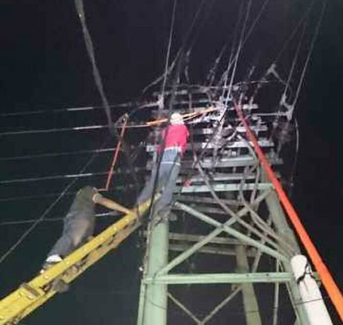 Kabel SUTM 20 Kv Milik PLN Ditembak Petir, Listrik Kota Duri Padam Lagi