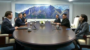 GoRiau Jadi Pemimpin Korut Pertama Injakkan Kaki di Korsel Sejak 1950, Kim Jong-un: Sejarah Baru Akan Dimulai