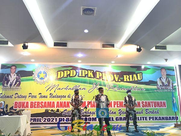 Gelar Buka Bersama, DPD IPK Riau Santuni 150 Anak Yatim