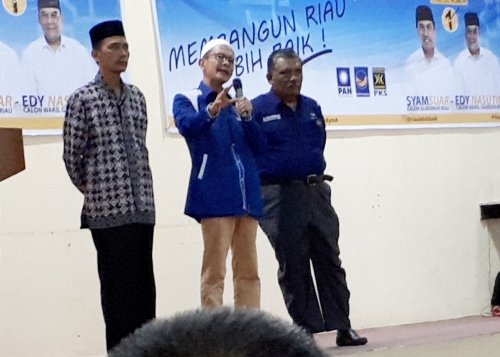 Zulmizan: Sudah 336 Titik Kampanye Pak Syamsuar, Masyarakat 11 Kabupaten dan Kota di Riau Sangat Iri dengan Siak