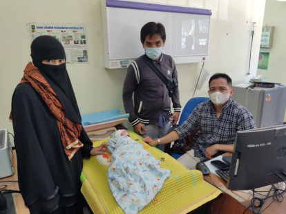 Tim Dokter RSUD Arifin Achmad Berhasil Operasi Bayi Kembar Siam