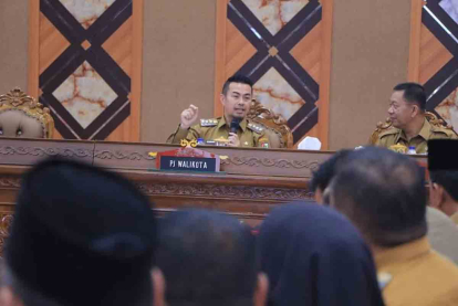 Pj Wali Kota Pekanbaru Risnandar Gelar Rapat Kerja Perdana dengan Para Kepala OPD