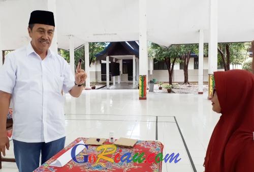 Usai Nyoblos untuk Riau Lebih Baik, Syamsuar Mengaku Optimis Menangkan Pilgubri 2018