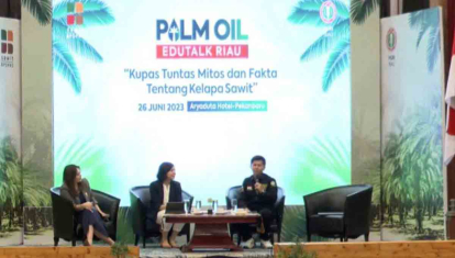 GoRiau Bidik Milenial! Melek Manfaatkan Sawit, BPBPKS Gandeng PGRI Riau Gelar Palm Oil Edutalk
