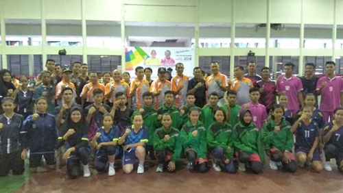 Diikuti 8 Kabupaten/Kota, Dispora Riau Siapkan Hadiah Rp20 juta untuk Kejurda Takraw Piala Gubri 2018