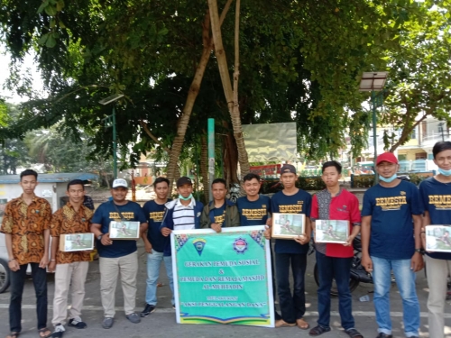GPS Bersama Pemuda dan Remaja Masjid Al-Muhtadin Galang Dana untuk Hafizan Kholil