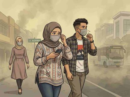 Kasus ISPA Melonjak, Pemkot Pekanbaru Tetapkan Status Tanggap Darurat Karhutla