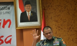 GoRiau Panglima TNI Menghadap Jokowi di Istana, Tak Bahas Pembelian 5.000 Senjata Ilegal