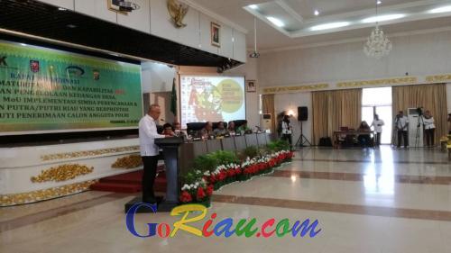 2019, Gubernur Riau Targetkan Maturitas SPIP dan Kapabilitas APIP Level 3