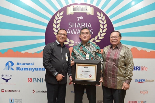 Unit Syariah Bank Riau Kepri Raih Predikat Sangat Bagus; Pada ajang Infobank Award 2018