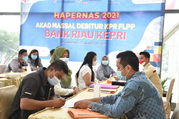 Bank Riau Kepri Masuk 10 Terbaik se-Indonesia dalam Mendukung Program Perumahan Pemerintahan Jokowi