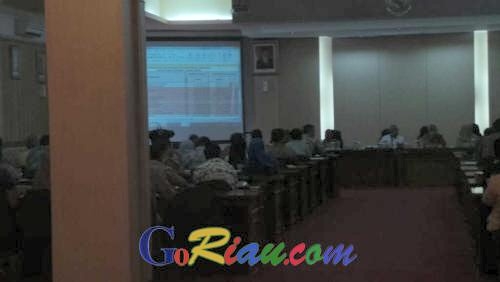 Triwulan IV, Gubernur Riau Rapat Tertutup Evaluasi SKPD