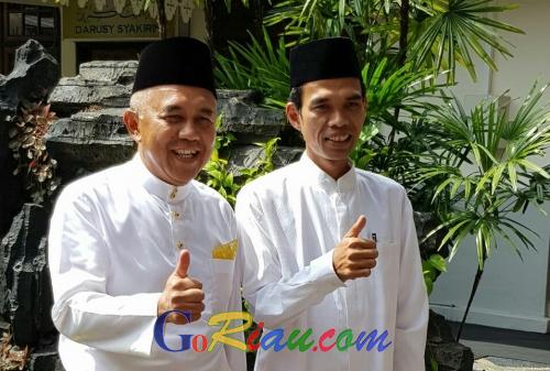 Demi Tabligh Akbar Ustaz Abdul Somad, Gubernur Riau Bertolak dari Siak ke Pekanbaru Sebelum Pergi ke Dumai