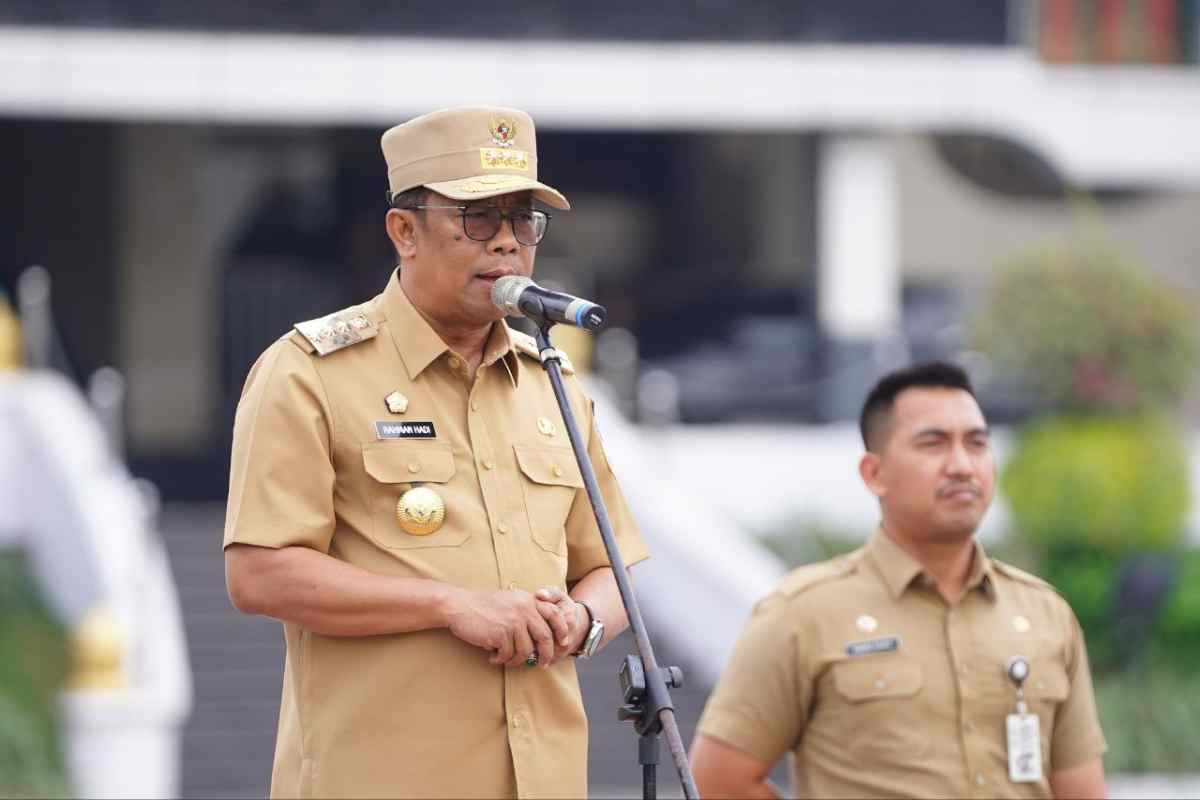 Pimpin Apel Pagi Bersama, Ini Harapan Pj Gubernur Riau