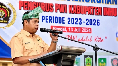 Jefri Hadi, Wartawan Madya Lulusan PWI Jaya Calon Ketua PWI Inhu