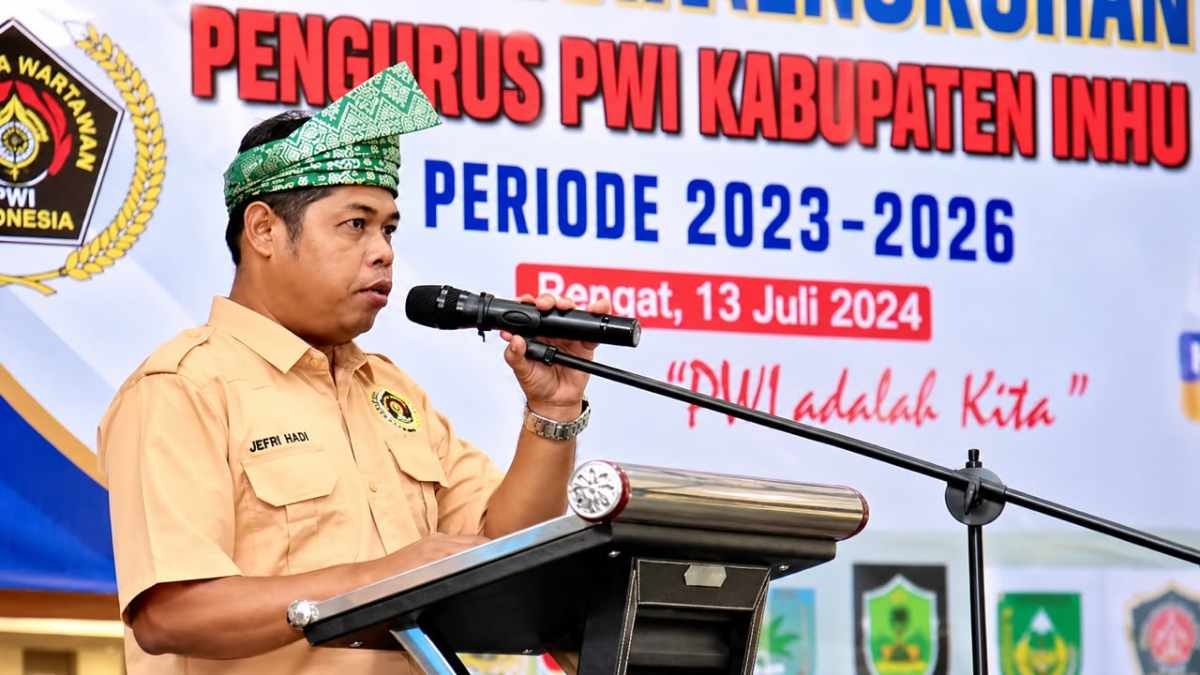 Jefri Hadi, Wartawan Madya Lulusan PWI Jaya Calon Ketua PWI Inhu