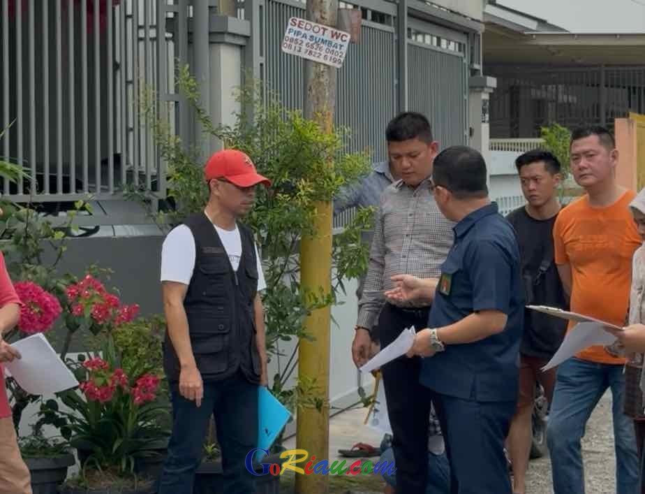 Sidang Lapangan PN Pekanbaru Kasus Fasos Karya Bakti Residence, Kuasa Hukum Terdakwa Bantah Tuduhan JPU
