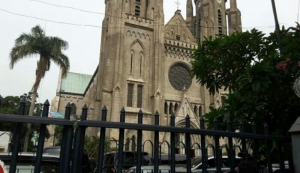 GoRiau Putri Ketua DPR Setya Novanto Terima Sakramen Perkawinan di Gereja Katolik Katedral