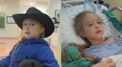 Kasihan, Gadis Usia 8 Tahun Ini Derita Kanker Payudara