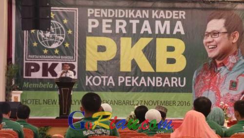 Perkuat Mesin Partai, PKB Kota Pekanbaru Gelar Pendidikan Kader Pertama