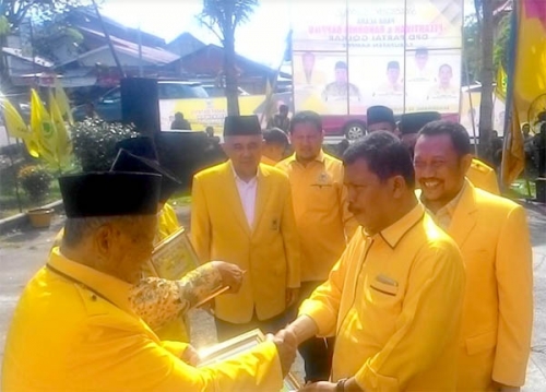 Golkar Kampar Komit Dukung Masnur Menuju Senayan