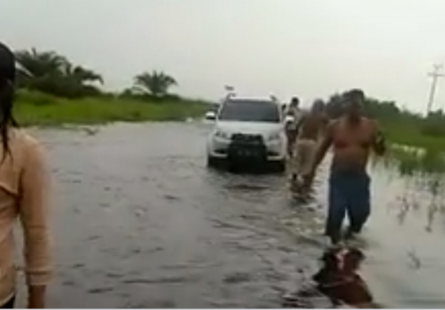Banjir di Pelalawan, Ketinggian Air di Langgam dan Pangkalan Kerinci Mulai Surut