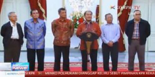 Tim Independen Usulkan Cabut Pencalon Budi Gunawan dan Serahkan 9 Nama Calon Kapolri ke Jokowi