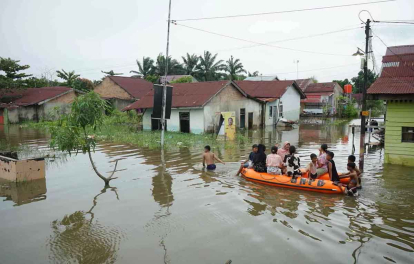 GoRiau Masih Dilanda Banjir, Pemprov Riau akan Perpanjang Status Siaga Banjir