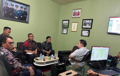 GoRiau Pelajari Penyelenggaraan Parkir, Dishub Rohil Kunjungi Dishub Pekanbaru