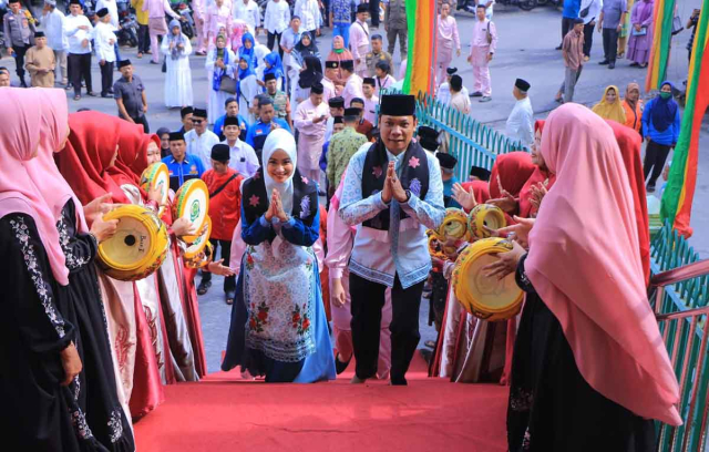 Pj Walikota Pekanbaru Buka MTQ Tingkat Kecamatan Pekanbaru Kota