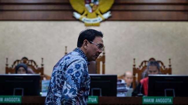 Ahok ke Jaksa: Banyak yang Bisa Ditangkap di Indonesia Kalau Bapak Mau