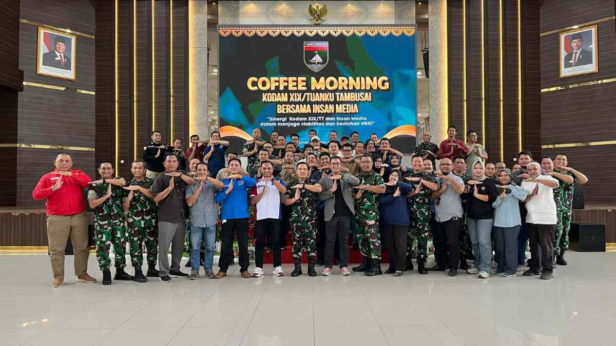 Bersama Kodam XIX/TT, PWI Riau Dorong Profesionalitas untuk Jaga Stabilitas dan Keutuhan NKRI