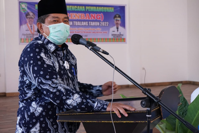 Alfedri Tegaskan Peruntukan Dana Desa di Tualang Harus Percepat Pemulihan Ekonomi