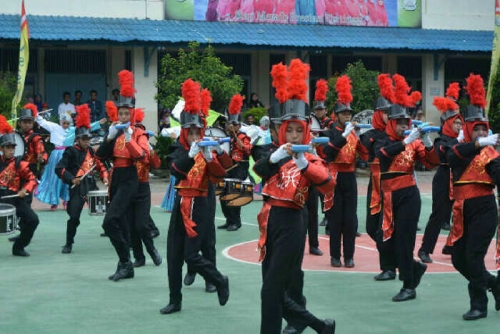 Tak Hanya Prestasi Akademik, Drumband As-shofa Juga Juara se-Provinsi Riau