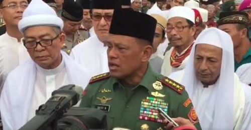 Dekat dengan Umat Islam dan 3 Alasan Lainnya Jadikan Elektabilitas Jenderal Gatot Menguat Sebagai Cawapres