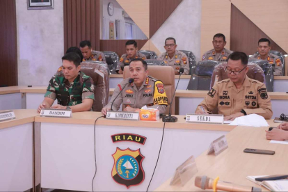 GoRiau Inflasi dan Pengamanan Idulfitri di Pekanbaru Dibahas