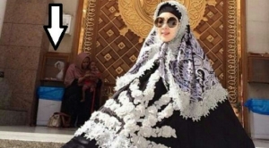 GoRiau Menebak Sosok Pocong pada Foto Artis Syahrini
