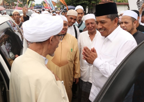 Ikuti Haul dan Ziarah Kubro di Palembang, Bupati Siak akan Jadikan Haul Sultan sebagai Wisata Religi