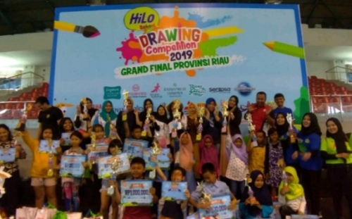 Dukung Kreativitas Anak, HiLo School Adakan Drawing Competition 2019 di Pekanbaru