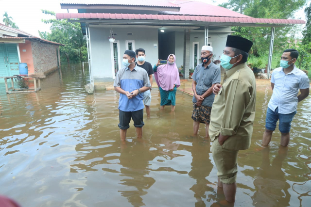 Perawang Masih Jadi Langganan Banjir saat Musim Hujan, Alfedri Janji Carikan Solusinya