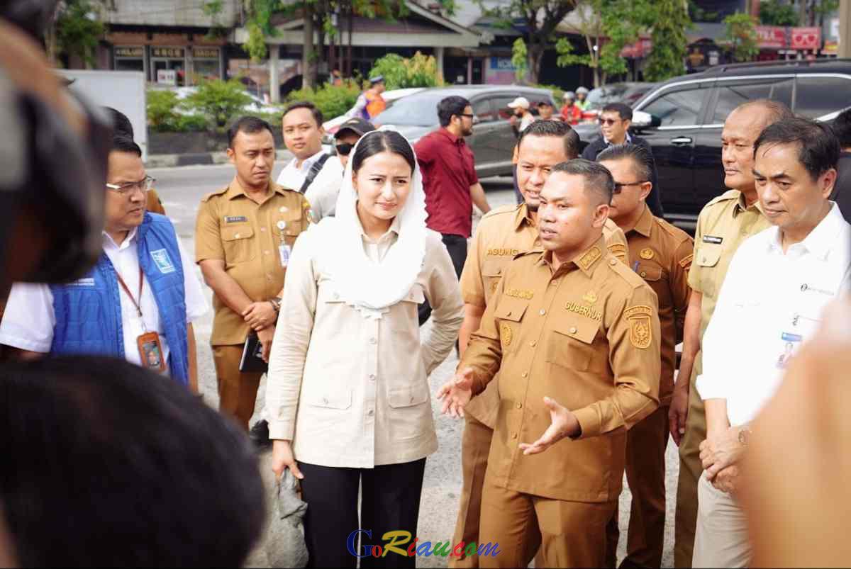 Wamendag Janji Perjuangkan Pembangunan Pasar Cik Puan Pekanbaru ke Pemerintah Pusat
