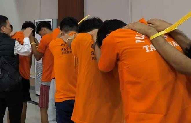 Tiga dari Sepuluh Debt Collector yang Lakukan Pengeroyokan di Depan Mapolsek Bukit Raya Ternyata Masih Pelajar